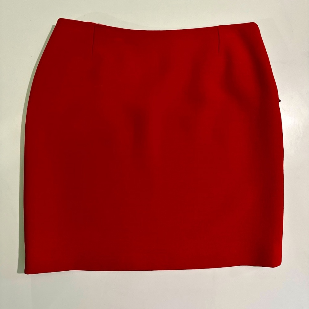 90s Vintage Versace Couture Fully Lined Wool Mini